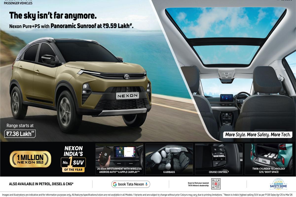 SUV with Panoramic Sunroof at a price below 10 lakh